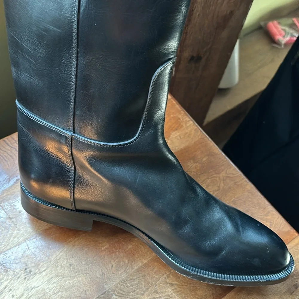 Sergio Rossi leather boots